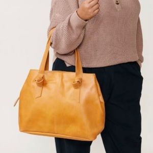 ABLE Rachel Utility Bag in Cognac
